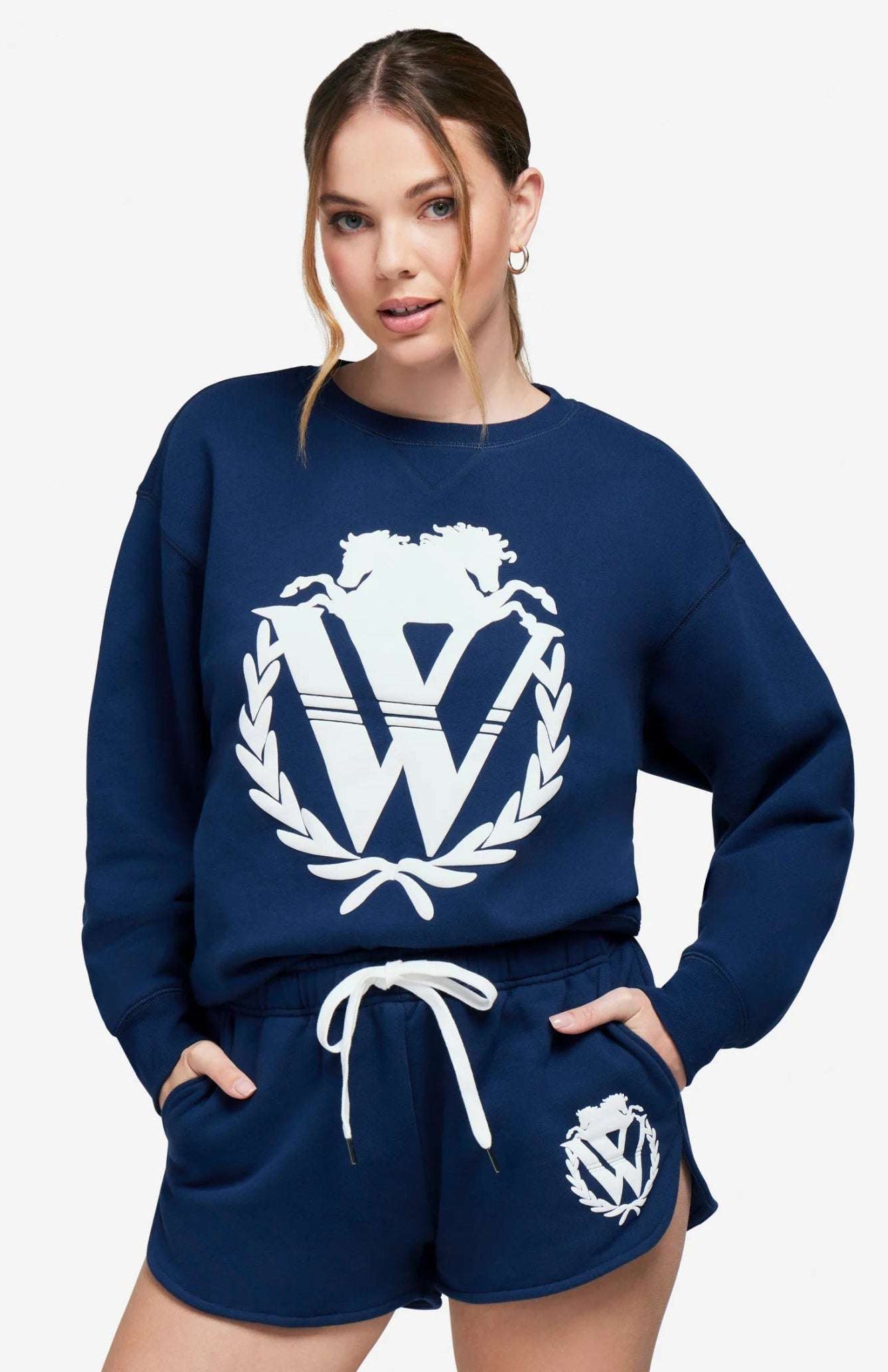 Wildfox 90s Crest Cody Sweatshirt Jumper by Wildfox as seen on celebrities