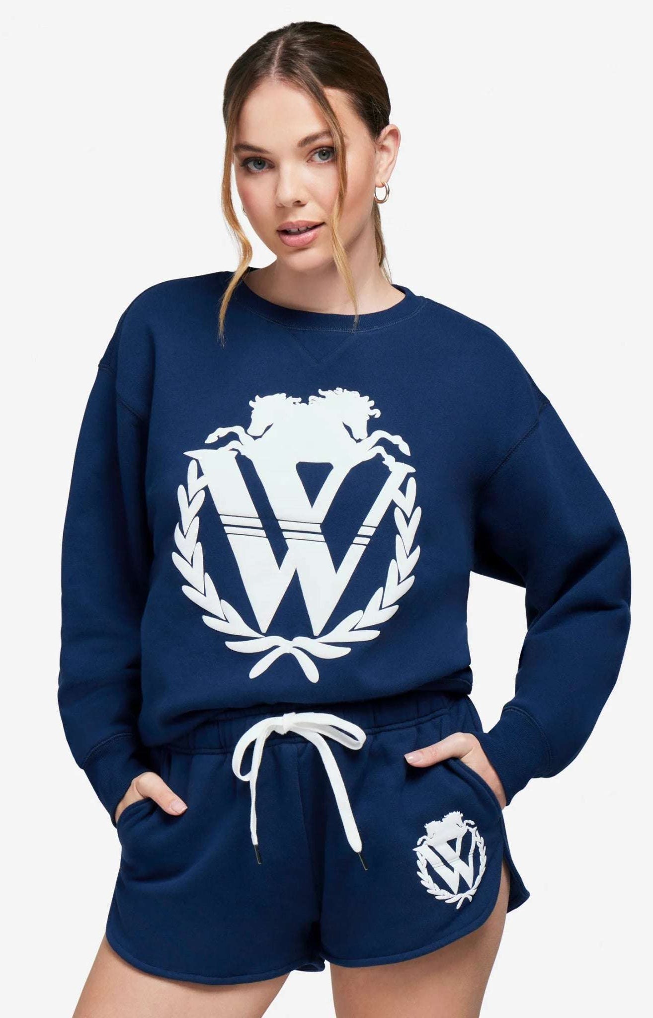 Wildfox 90s Crest Cody Sweatshirt Jumper by Wildfox as seen on celebrities
