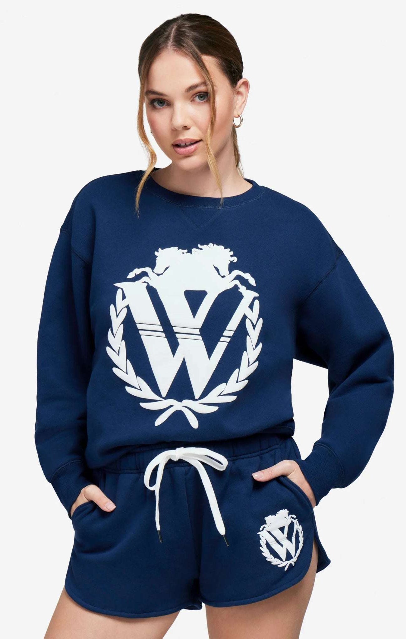 Wildfox 90s Crest Cody Sweatshirt Jumper by Wildfox as seen on celebrities