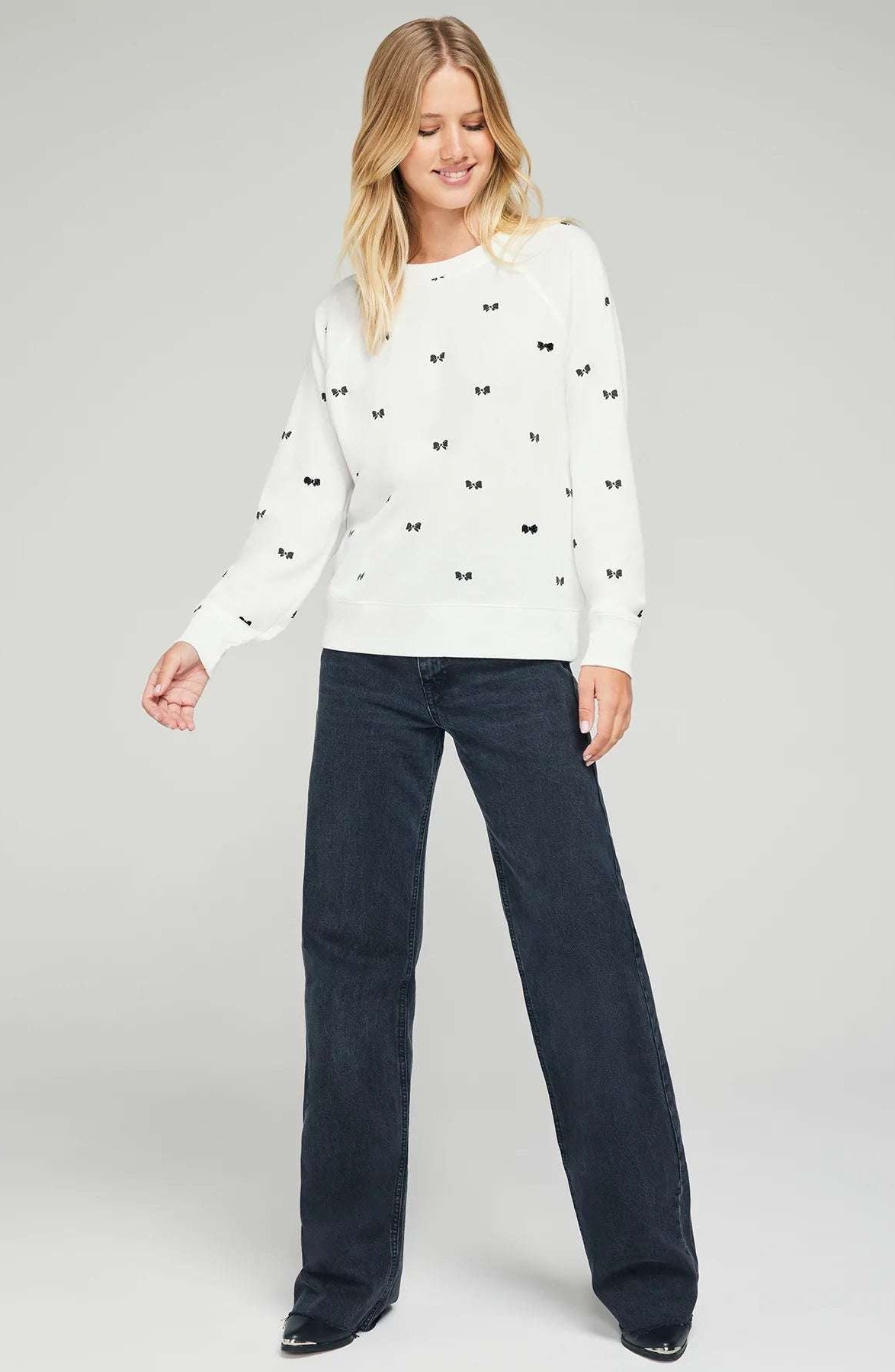 Wildfox Gordon Bow Sommers Sweatshirt Sweatshirt by Wildfox as seen on celebrities