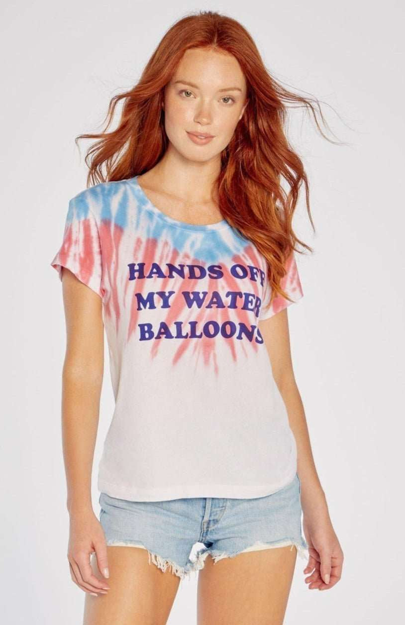 Wildfox Hands Off My Water Balloons No9 Tee T-Shirt by Wildfox as seen on celebrities