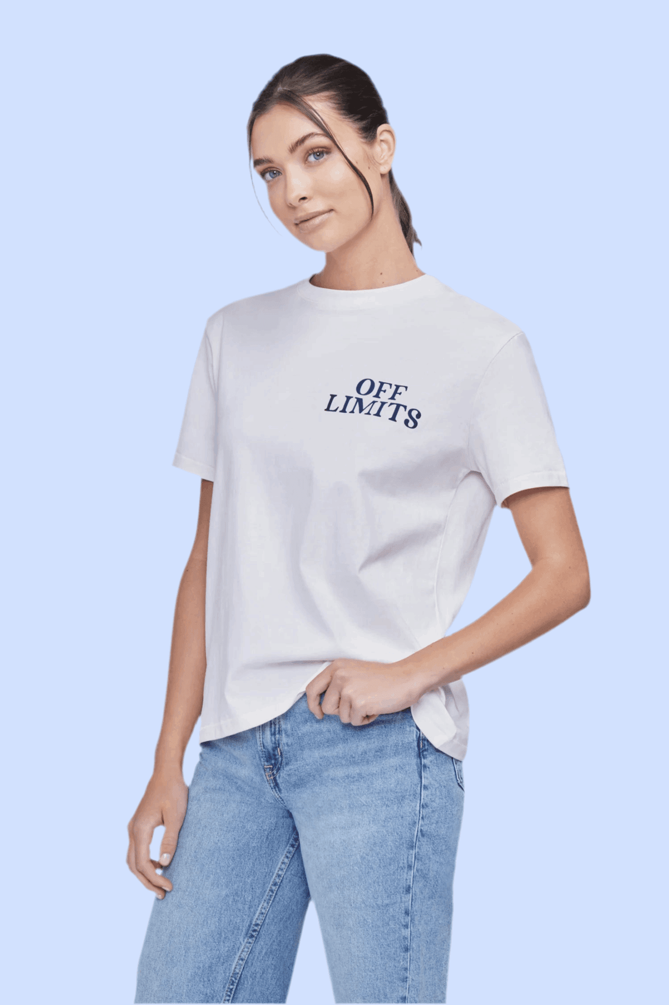 Shop Wildfox Wildfox Off Limits Ryan Tee T-Shirt for women – premium loungewear and festival fashion at Spoiled Brat