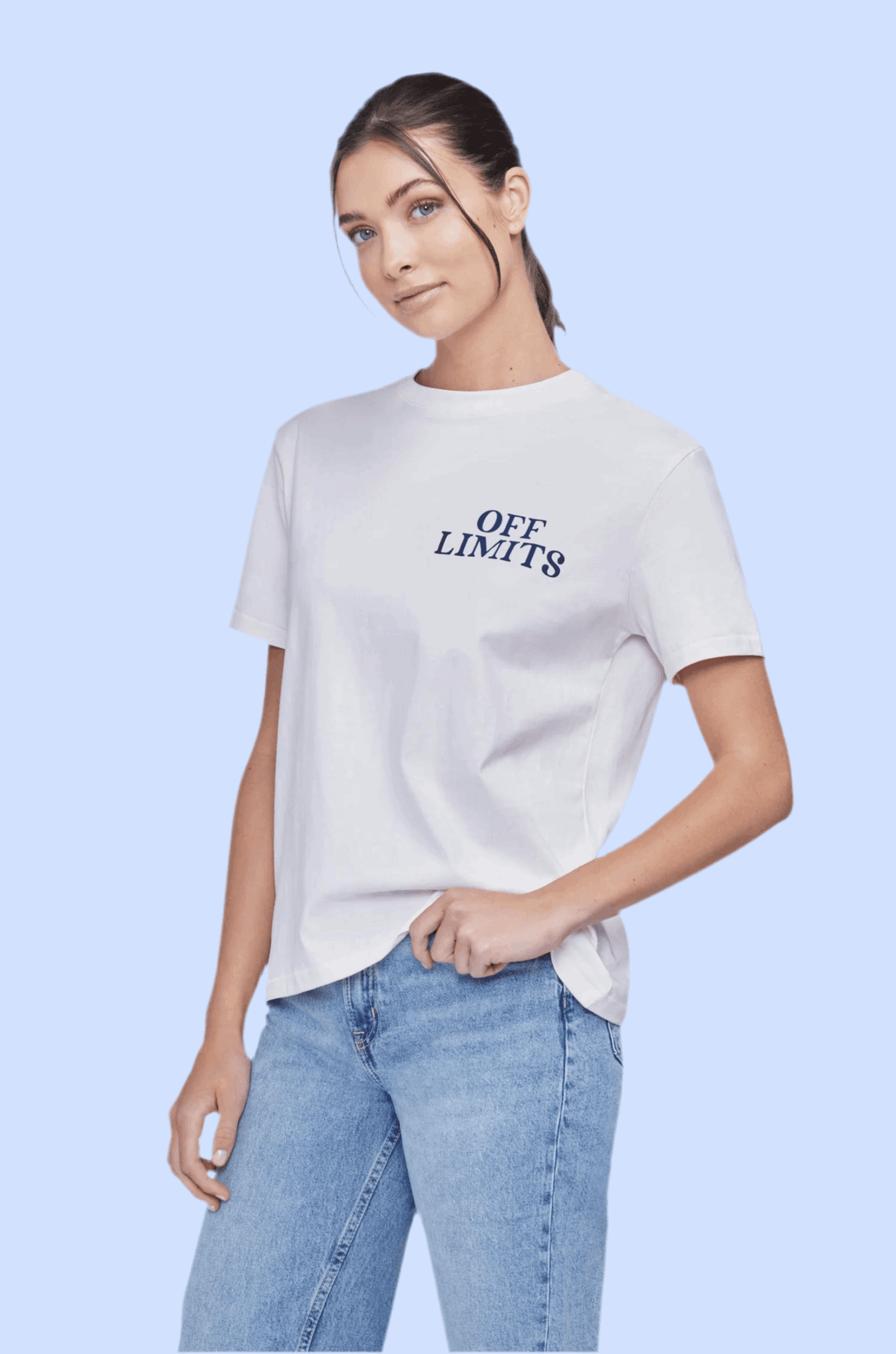 Shop Wildfox Wildfox Off Limits Ryan Tee T-Shirt for women – premium loungewear and festival fashion at Spoiled Brat