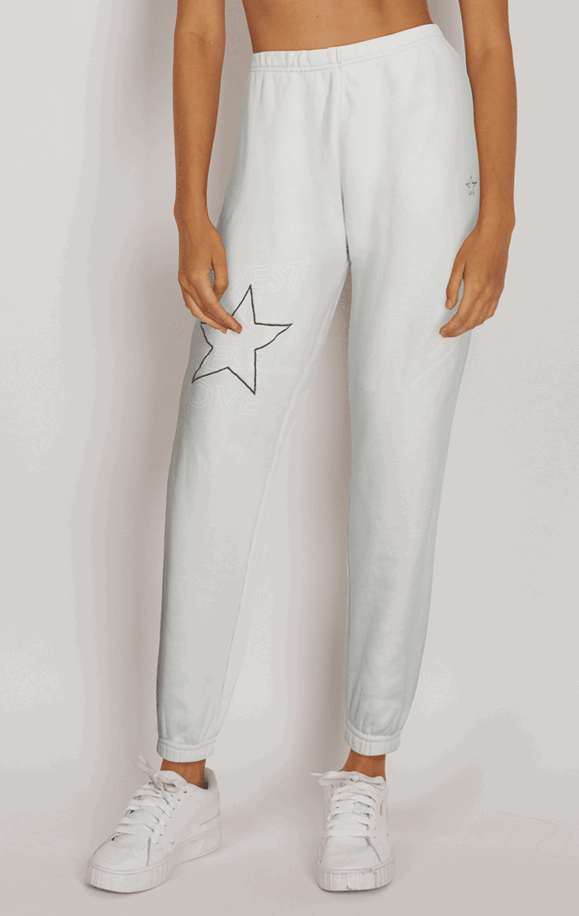 Shop Wildfox Wildfox Self Love Emmy Sweatpants Sweatpants for women – premium loungewear and festival fashion at Spoiled Brat