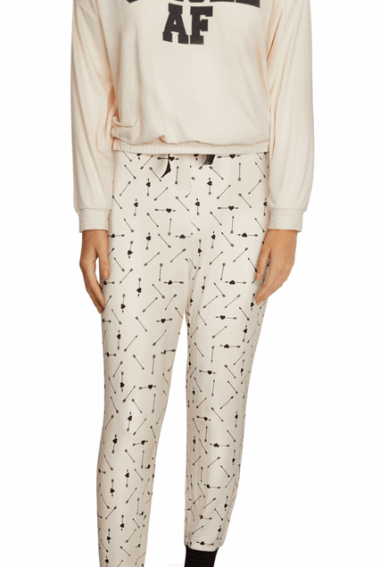 Shop Wildfox Wildfox Single AF Pyjamas as seen on Malin Andersson Pyjamas for women – premium loungewear and festival fashion at Spoiled Brat