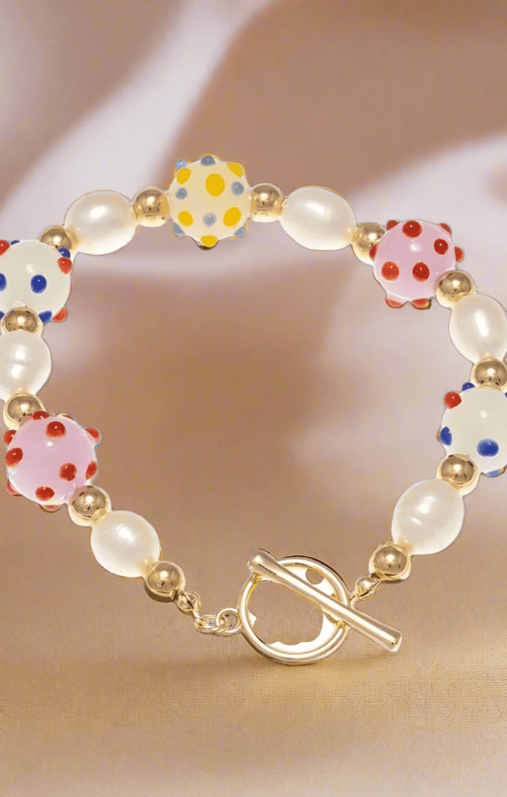 Shop 8 Other Reasons Sofia Richie x 8 Other Reasons Glass Bead Charm Bracelet Bracelet for women – premium loungewear and festival fashion at Spoiled Brat