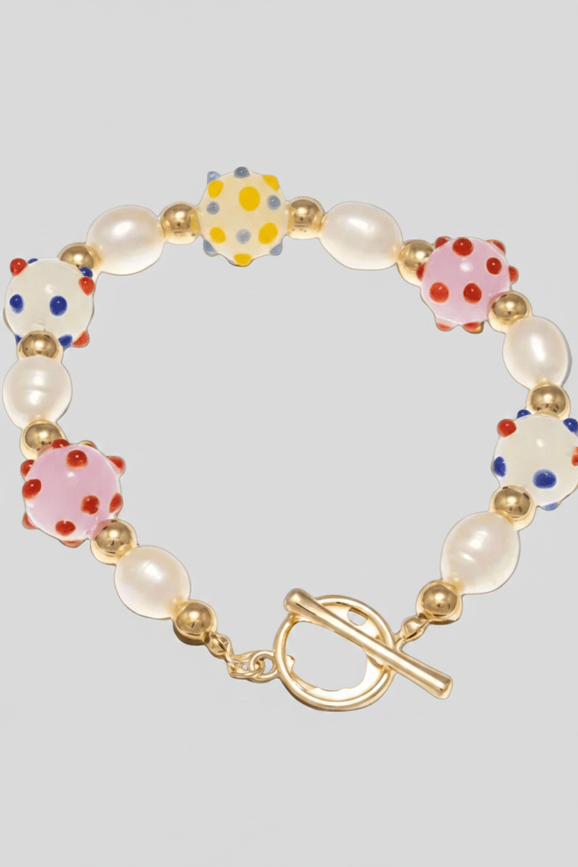 Shop 8 Other Reasons Sofia Richie x 8 Other Reasons Glass Bead Charm Bracelet Bracelet for women – premium loungewear and festival fashion at Spoiled Brat