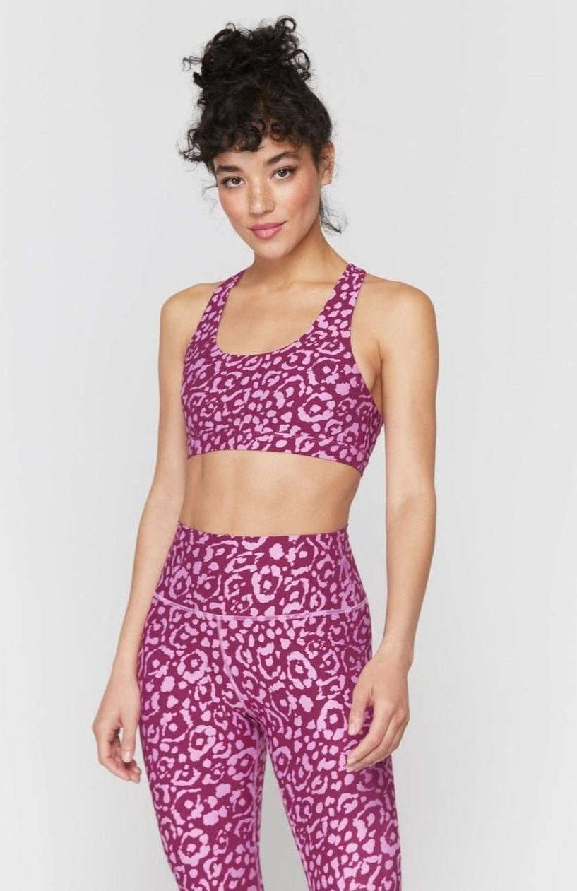 Shop Spiritual Gangster Spiritual Gangster Studio Eco Jersey Sports Bra Cropped Top for women – premium loungewear and festival fashion at Spoiled Brat