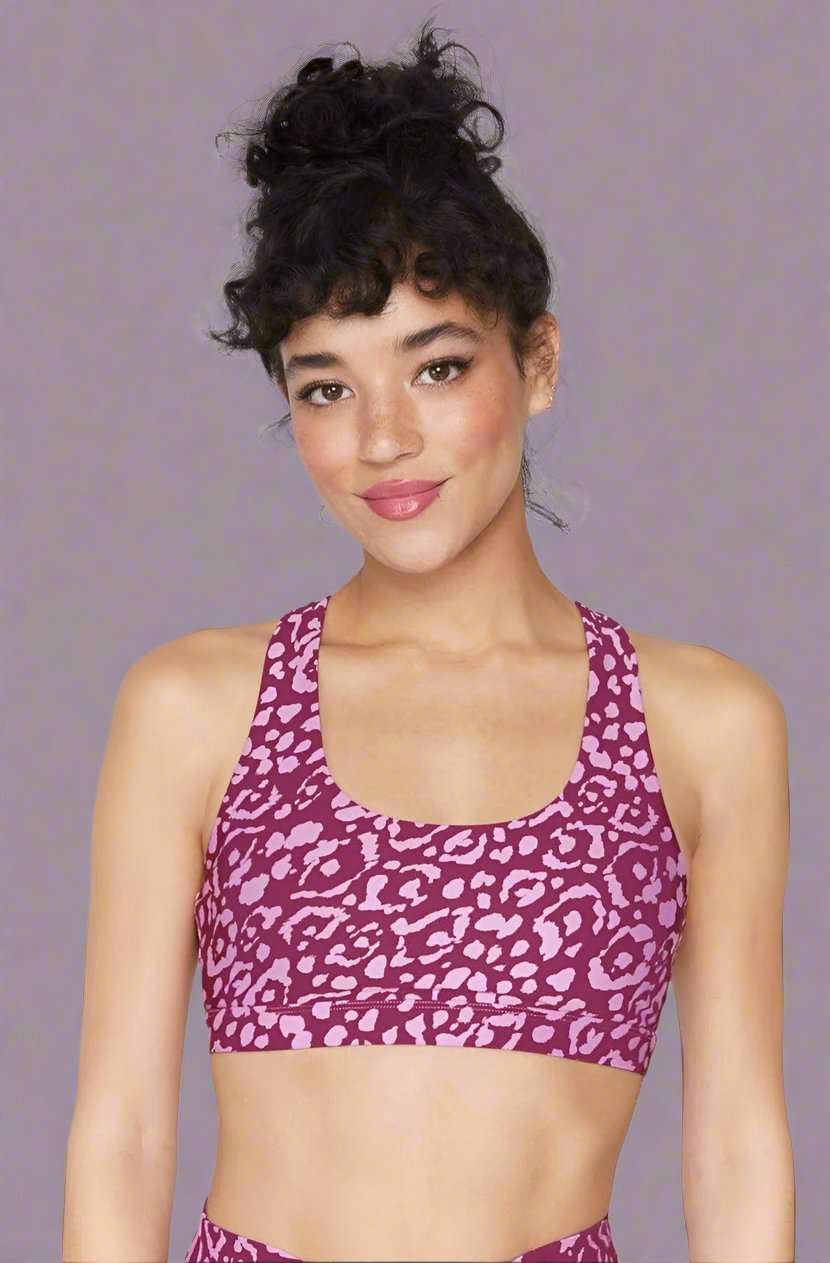 Shop Spiritual Gangster Spiritual Gangster Studio Eco Jersey Sports Bra Cropped Top for women – premium loungewear and festival fashion at Spoiled Brat