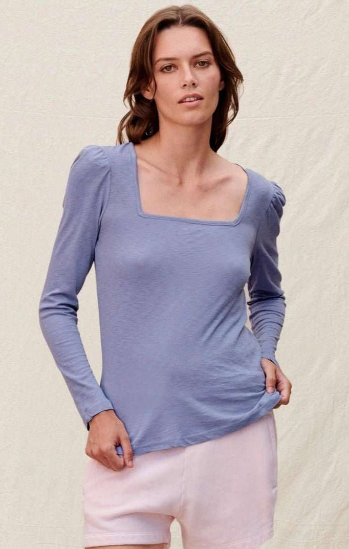 Shop Sundry Sundry Clothing Square Neck Long Sleeve Top T-Shirt for women – premium loungewear and festival fashion at Spoiled Brat