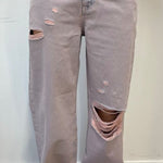 The Ragged Priest Pink Wash Distressed Release Jeans Boyfriend Jeans by The Ragged Priest as seen on celebrities