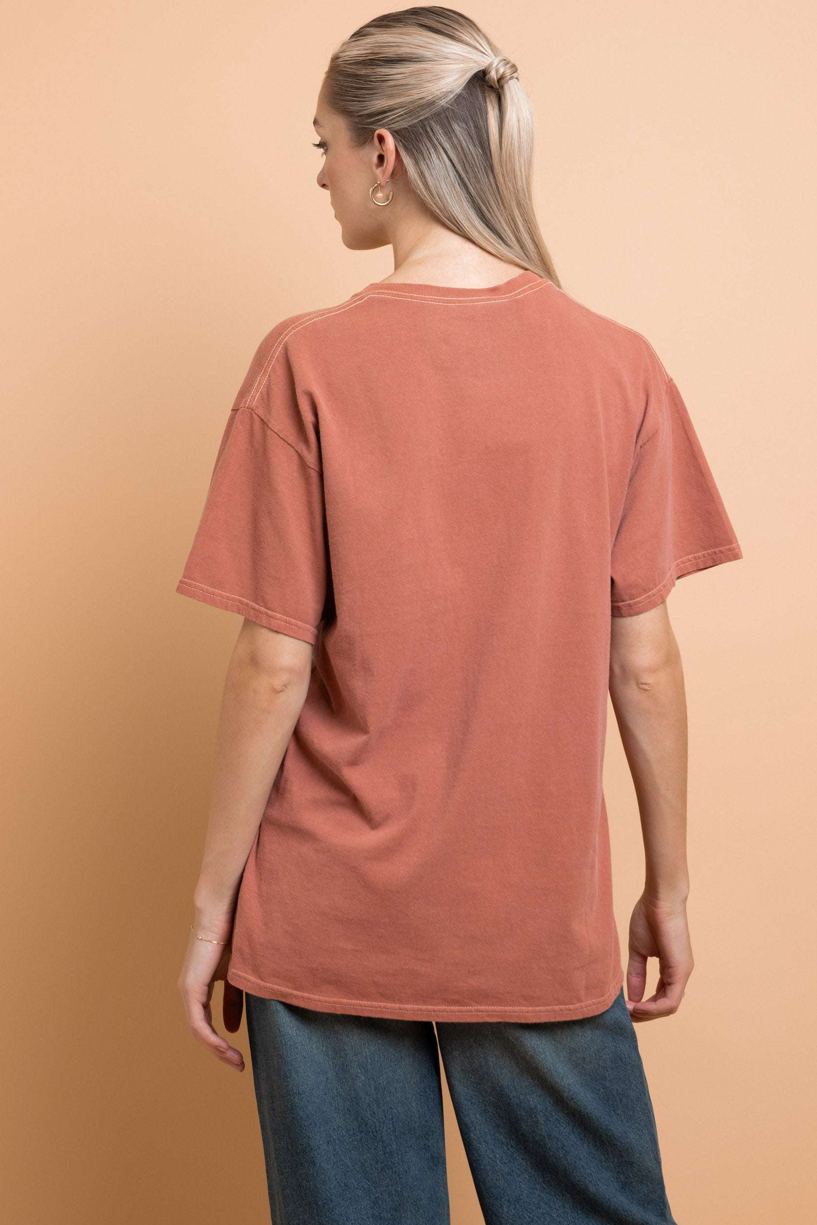 Daisy Street Blondie Washed Tyler Tee T-Shirts by Daisy Street as seen on celebrities