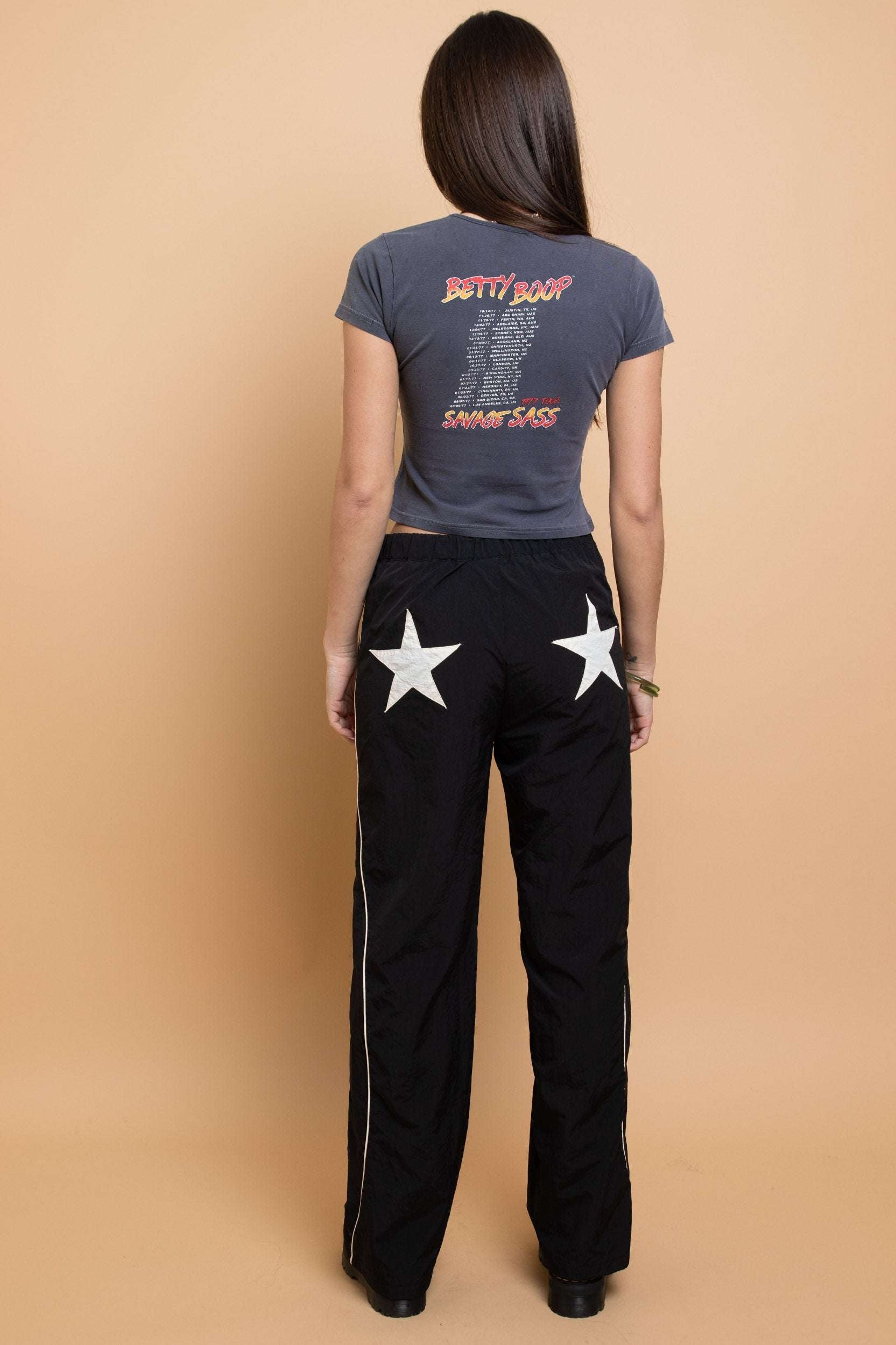 Daisy Street Piping Detail Trousers with Star Pockets Trousers by Daisy Street as seen on celebrities