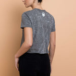 Daisy Street Not Today Snow Washed Baby Tee T-Shirts by Daisy Street as seen on celebrities