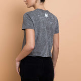 Daisy Street Not Today Snow Washed Baby Tee T-Shirts by Daisy Street as seen on celebrities