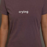 Daisy Street Crying Printed Tee T-Shirts by Daisy Street as seen on celebrities