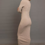 Daisy Street Cream Heart Cutout Midaxi Dress Maxi Dress by Daisy Street as seen on celebrities