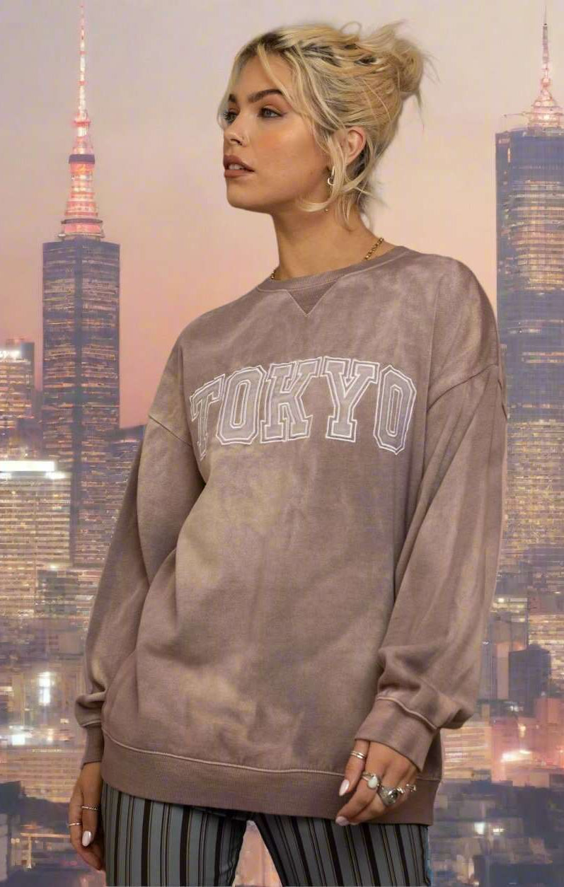 Daisy Street Tokyo Sunblast Sweater Sweater by Daisy Street as seen on celebrities