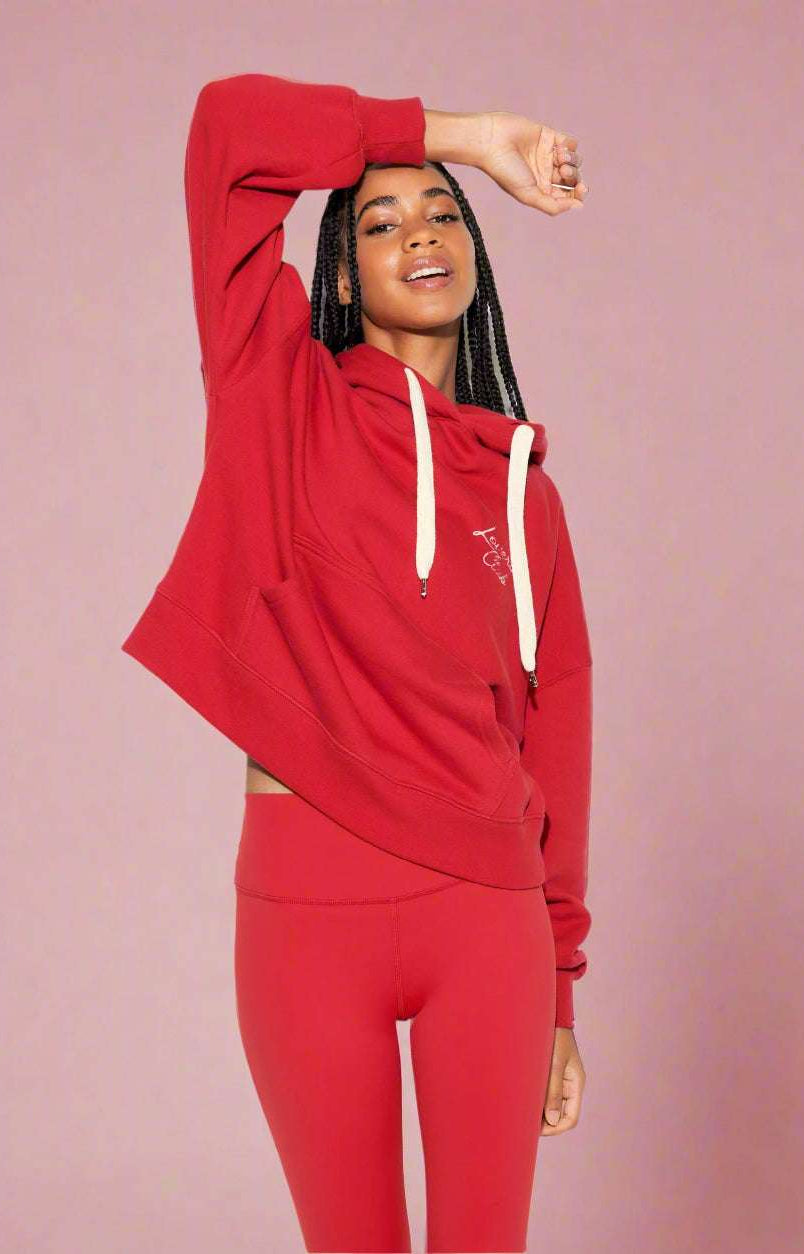 Spiritual Gangster Lovers Belair Hoodie Hooded Sweatshirt by Spiritual Gangster as seen on celebrities