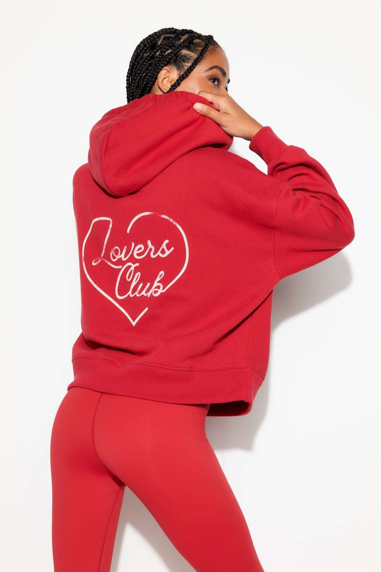 Spiritual Gangster Lovers Belair Hoodie Hooded Sweatshirt by Spiritual Gangster as seen on celebrities