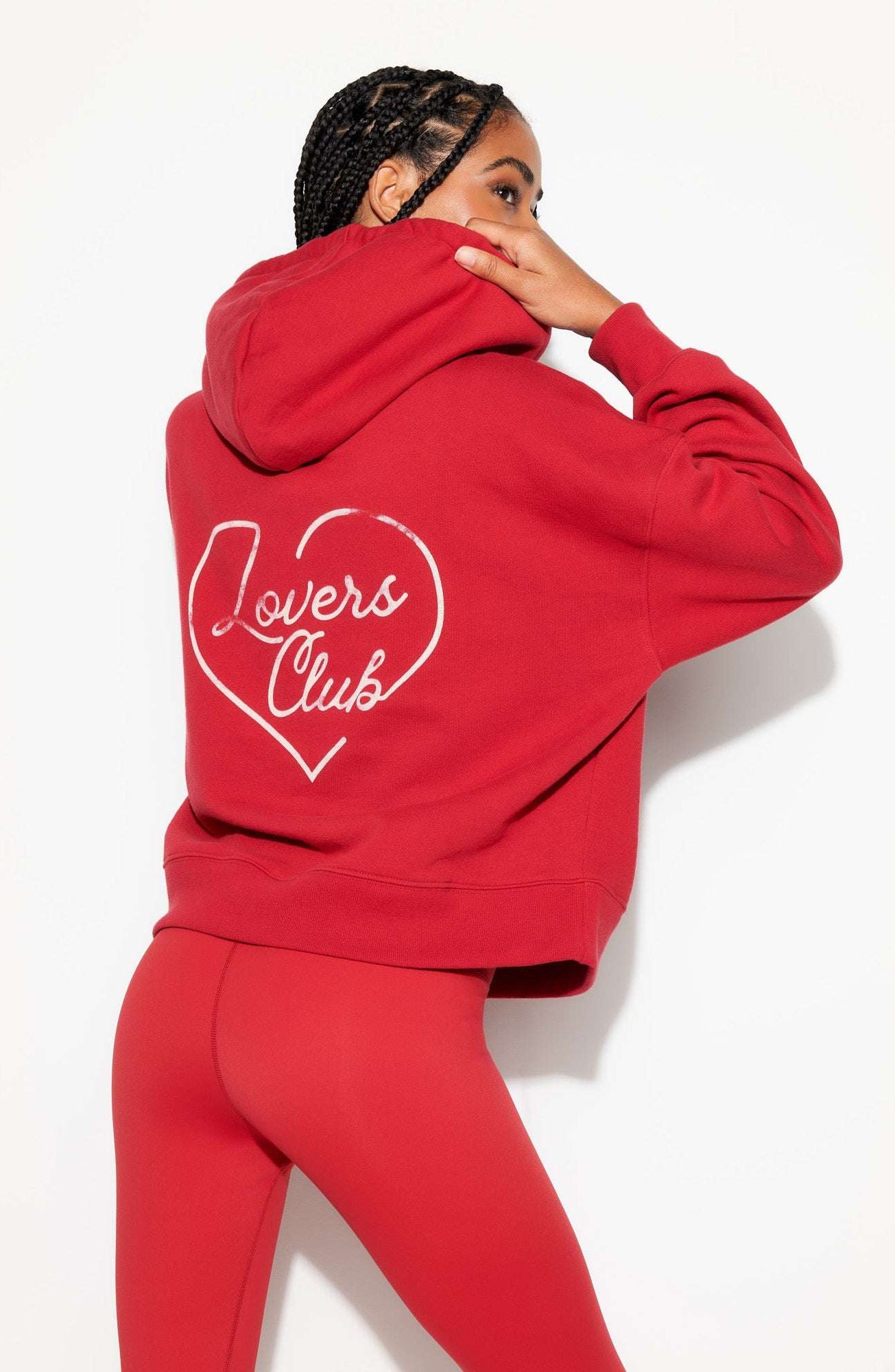 Spiritual Gangster Lovers Belair Hoodie Hooded Sweatshirt by Spiritual Gangster as seen on celebrities