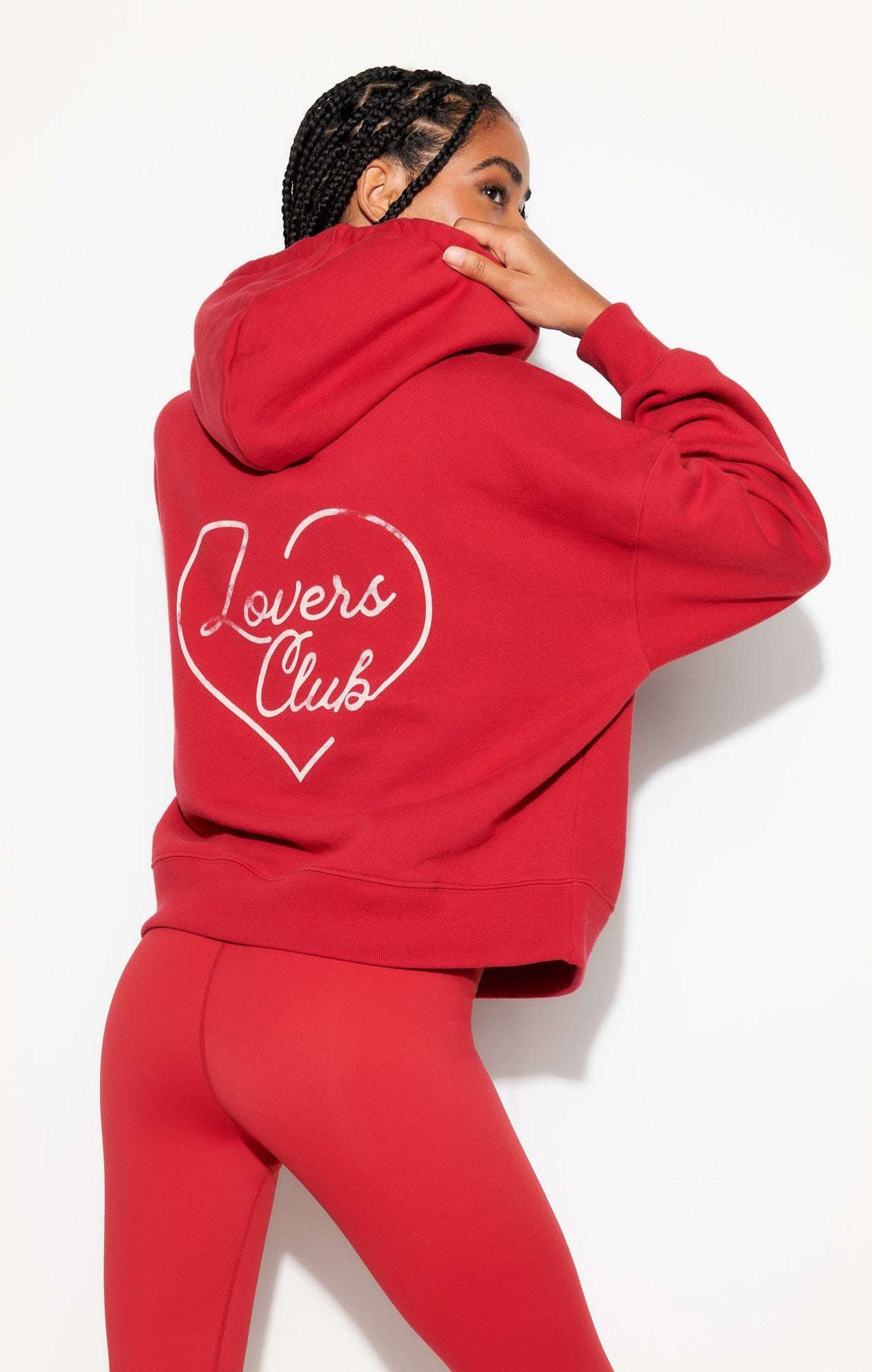 Spiritual Gangster Lovers Belair Hoodie Hooded Sweatshirt by Spiritual Gangster as seen on celebrities