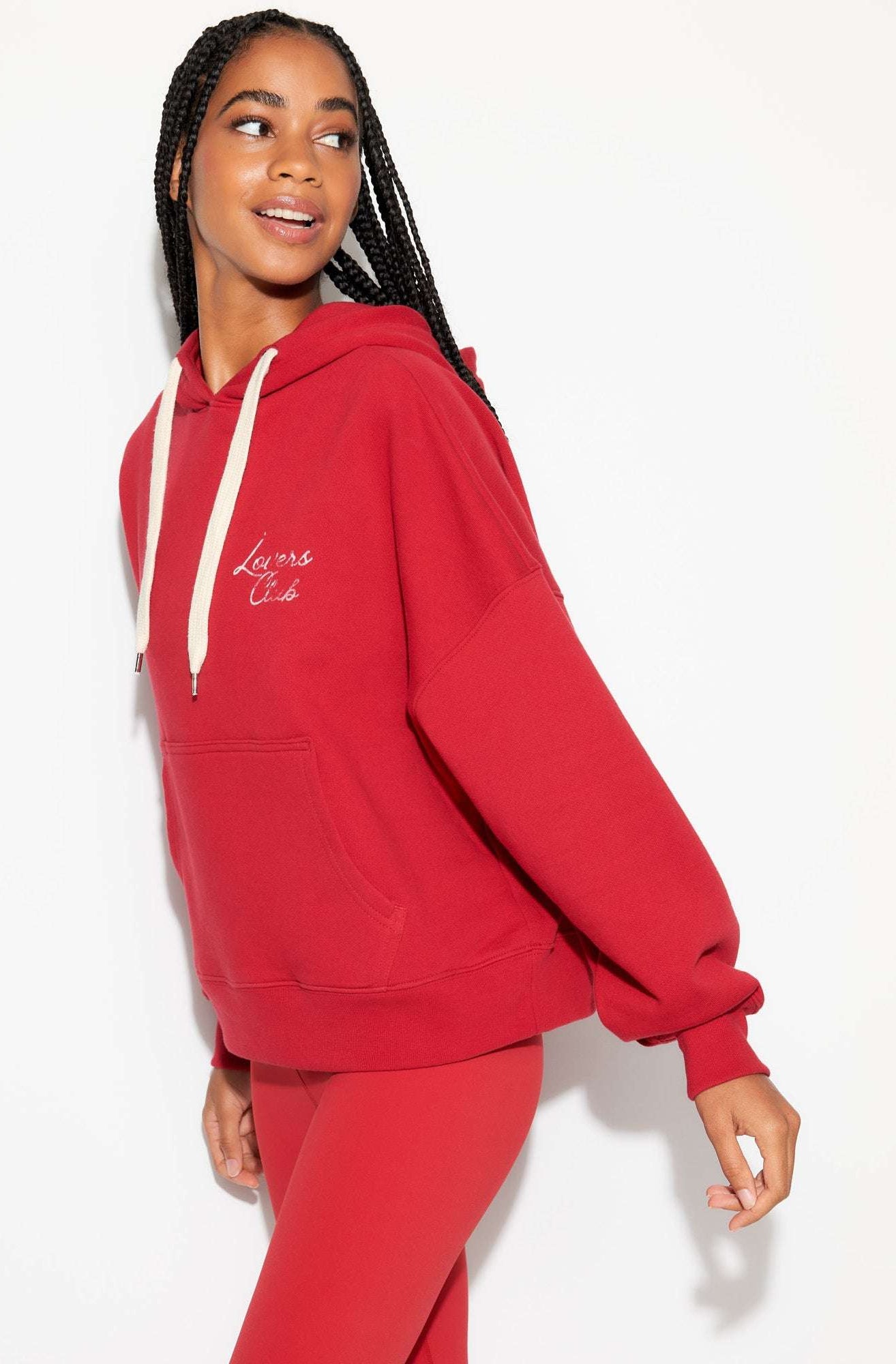 Spiritual Gangster Lovers Belair Hoodie Hooded Sweatshirt by Spiritual Gangster as seen on celebrities