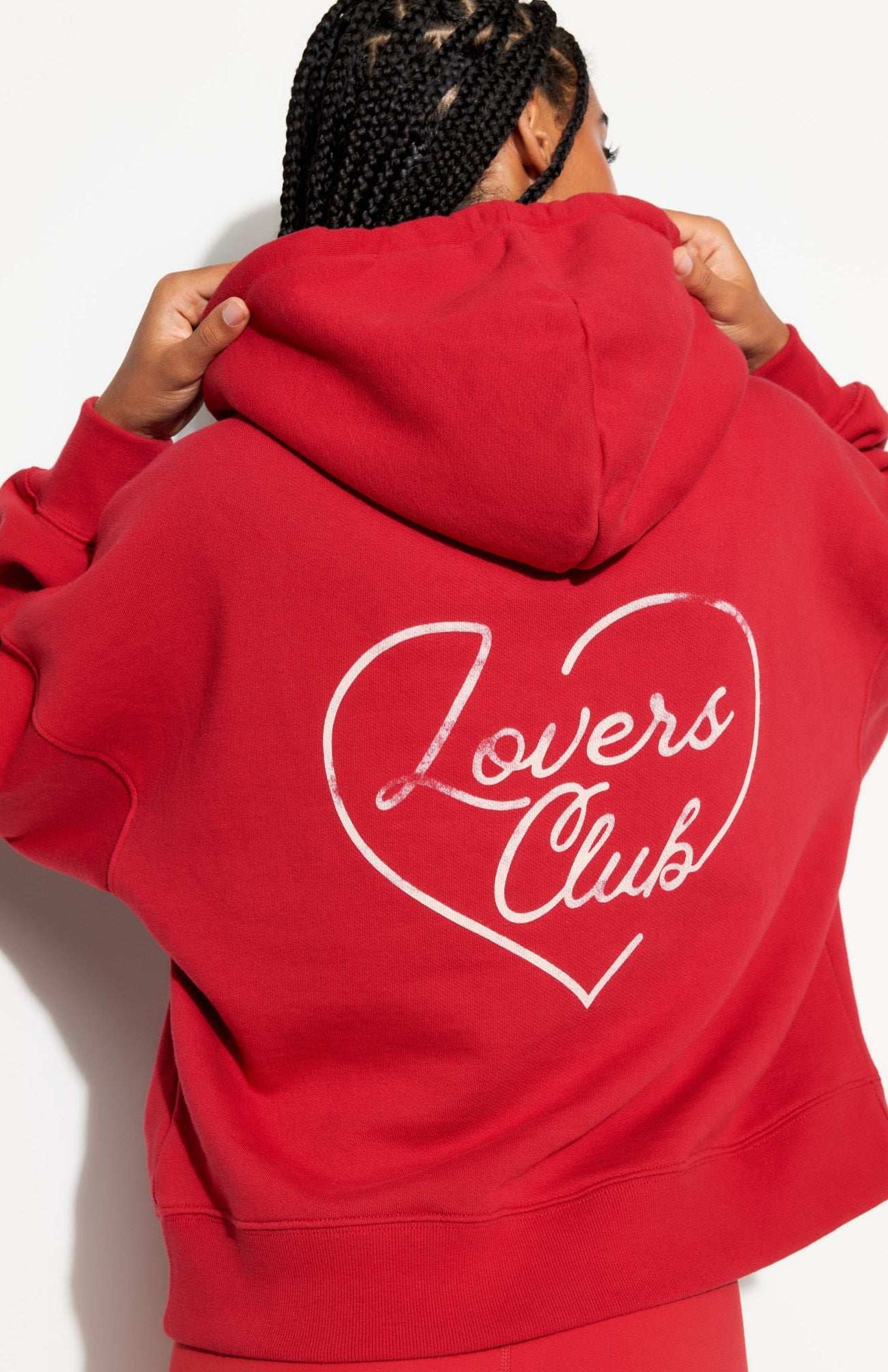 Spiritual Gangster Lovers Belair Hoodie Hooded Sweatshirt by Spiritual Gangster as seen on celebrities