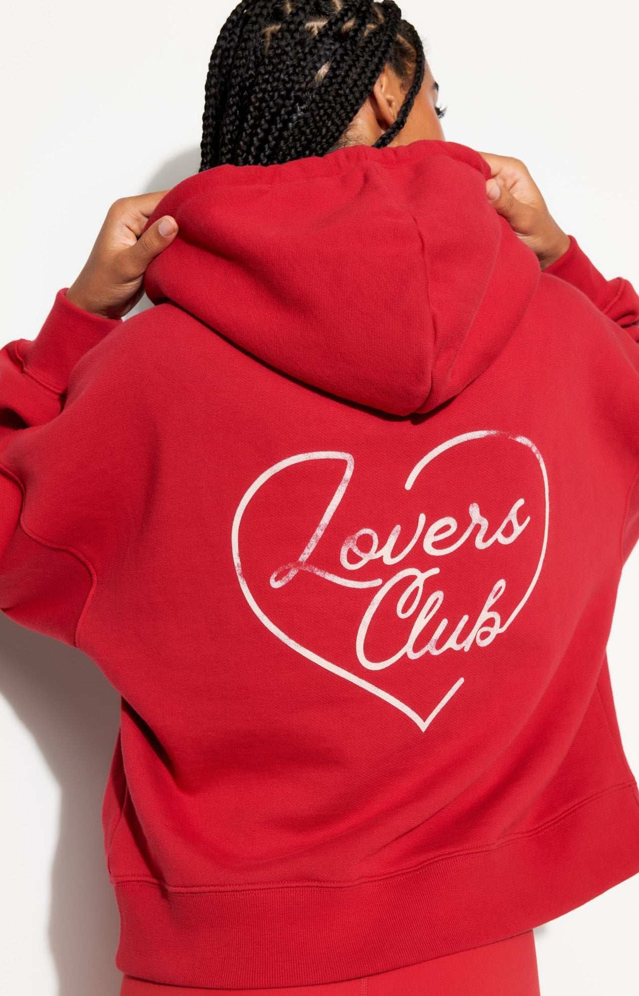 Spiritual Gangster Lovers Belair Hoodie Hooded Sweatshirt by Spiritual Gangster as seen on celebrities