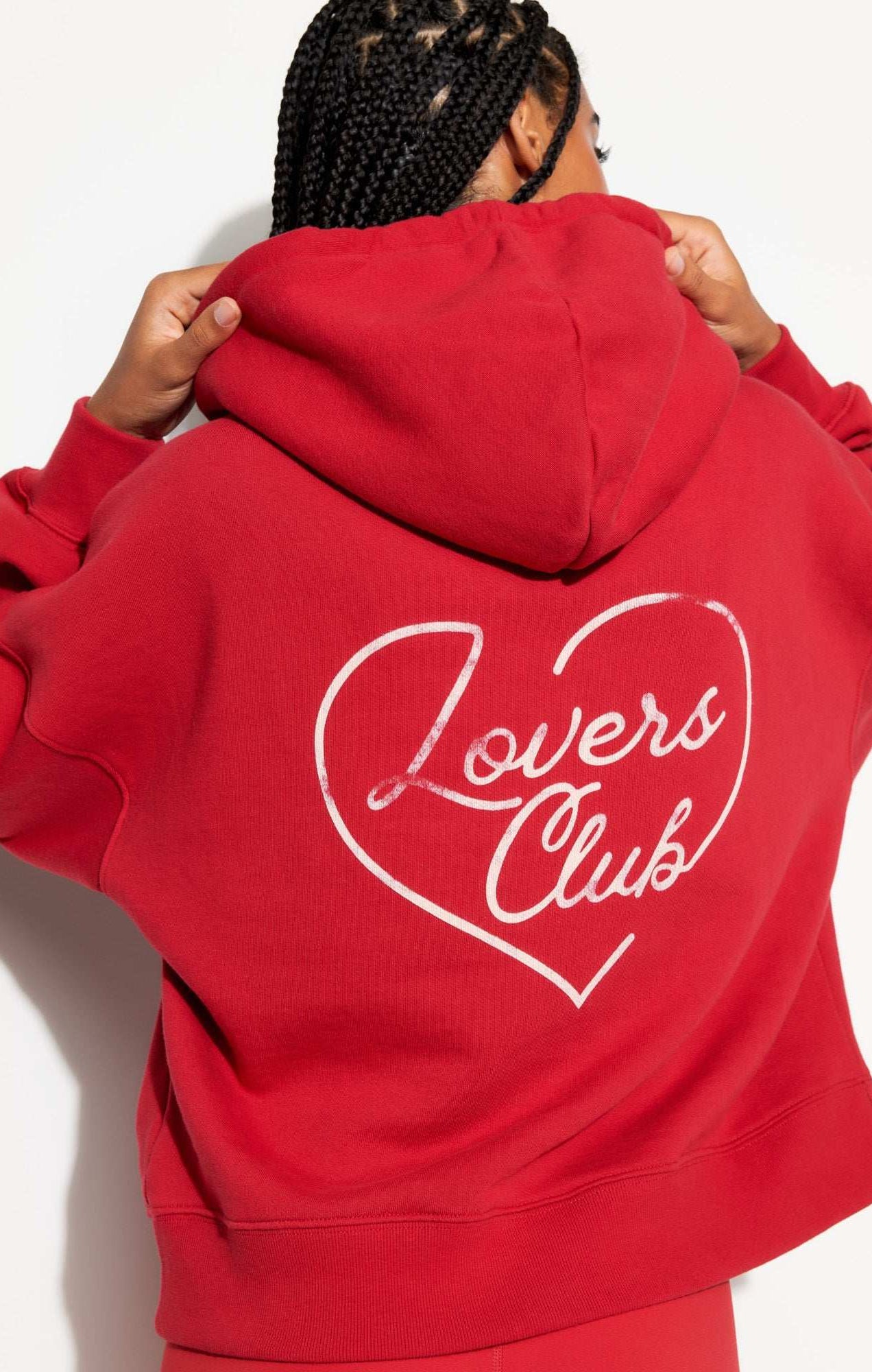 Spiritual Gangster Lovers Belair Hoodie Hooded Sweatshirt by Spiritual Gangster as seen on celebrities
