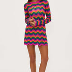 Beach Libbi Crochet Mini Dress Dress by Beach Riot as seen on celebrities