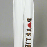 Boys Lie Caitlyn Coded Kimmy Jogger Pant Jogger Bottoms by Boys Lie as seen on celebrities