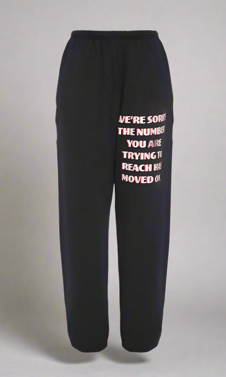 Boys Lie 1-800 Heart Kimmy Jogger Pant as seen on Kristin Cavallari Jogger Bottoms by Boys Lie as seen on celebrities