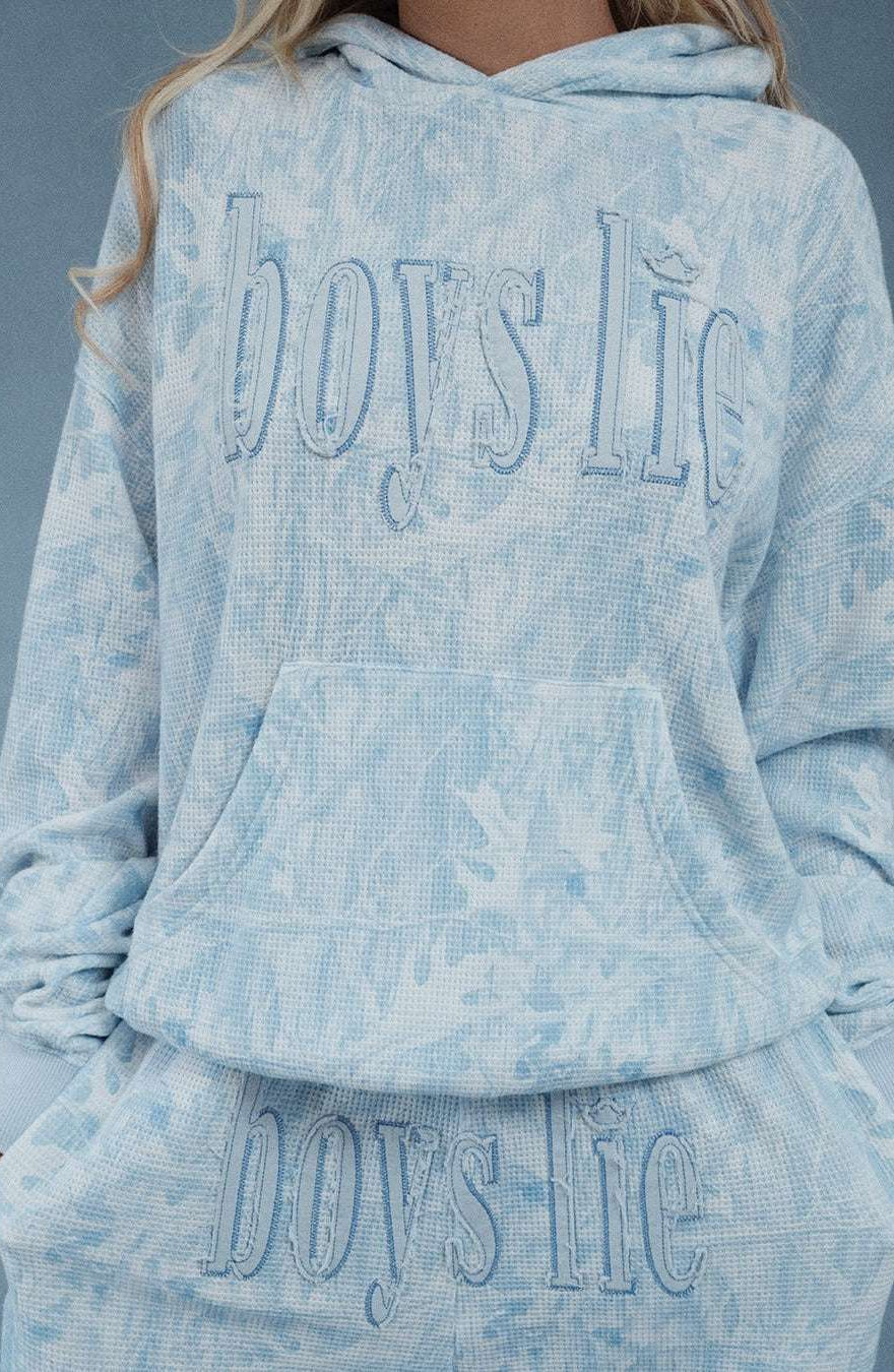 Boys Lie Blue Manhunt Racer Hoodie