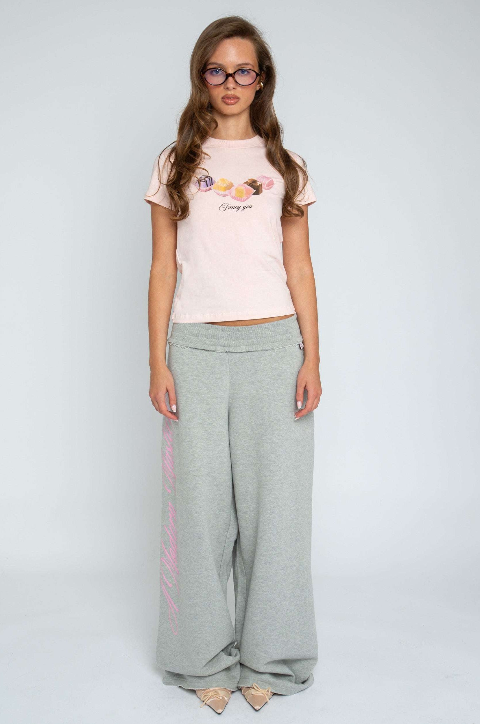 Daisy Street Masterpiece Grey Jogger Pants