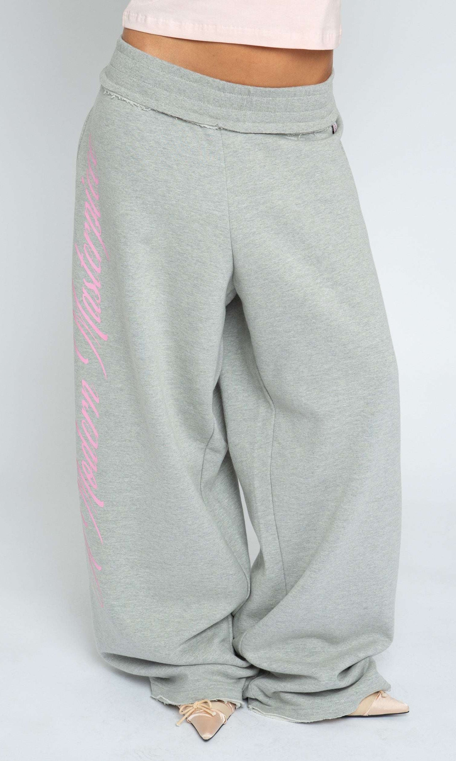 Daisy Street Masterpiece Grey Jogger Pants