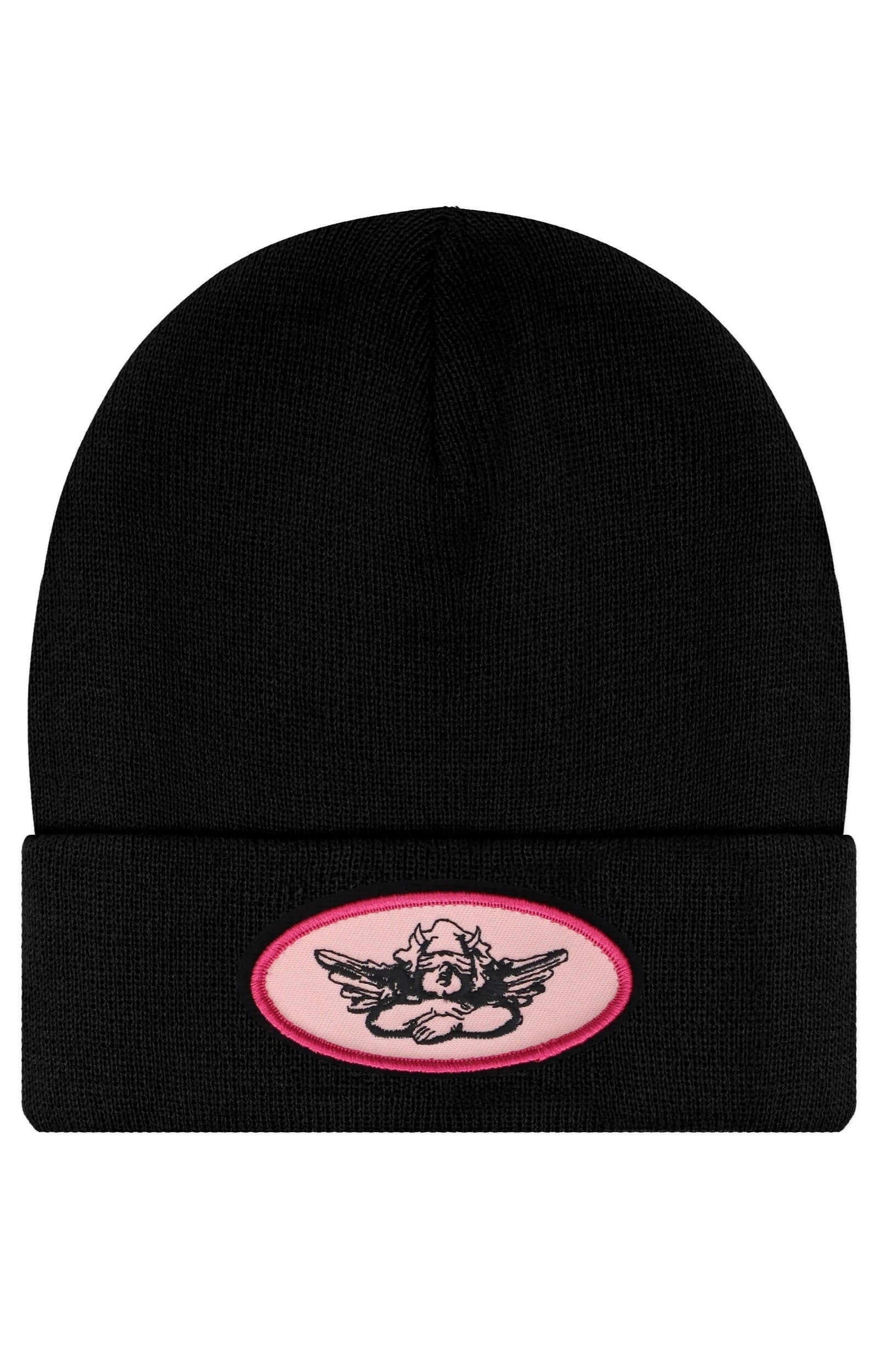Boys Lie Black 1-800 Beanie Hat