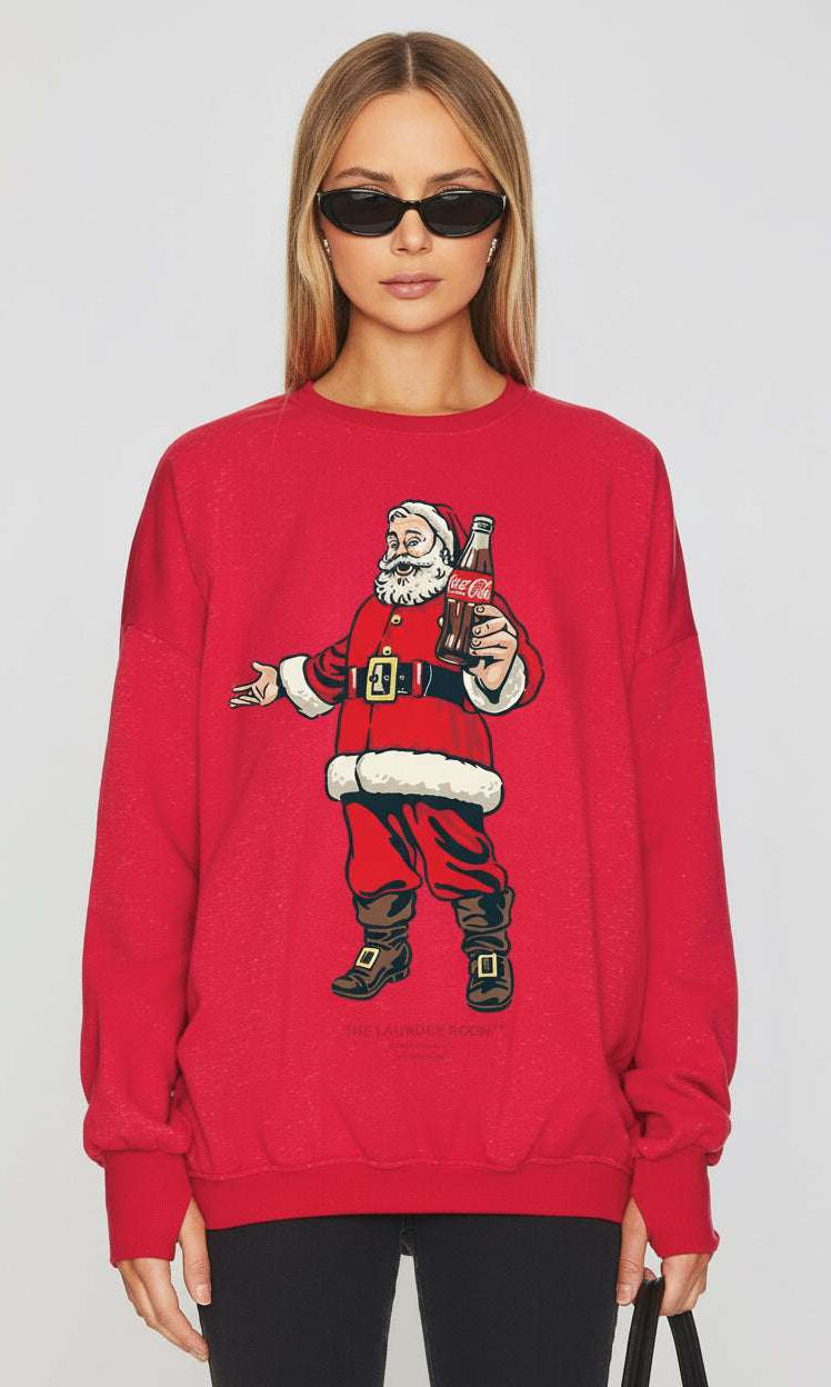 The Laundry Room Coca-Cola Santa's Here Jumper
