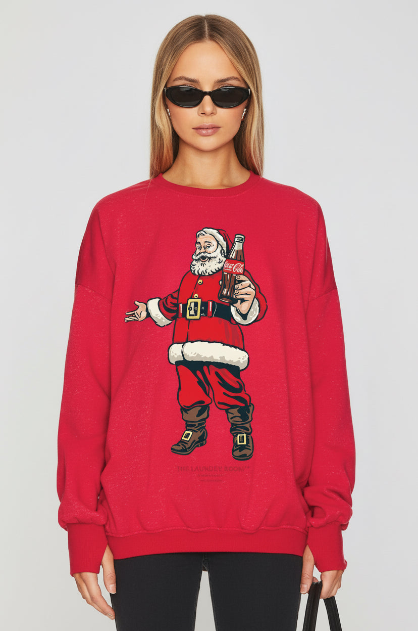 The Laundry Room Coca-Cola Santa's Here Jumper