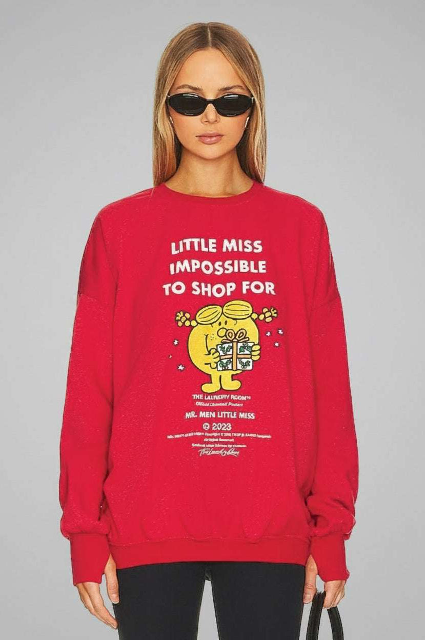 The Laundry Room Little Miss Impossible Christmas Jumper