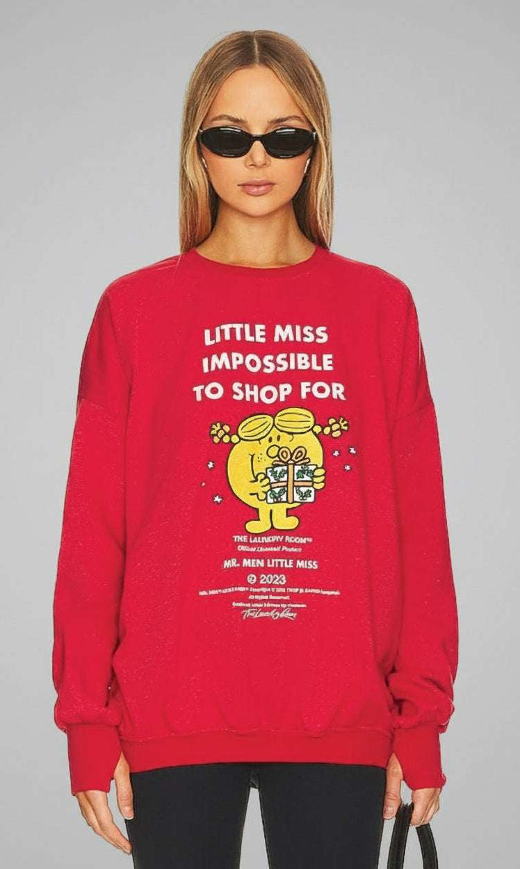 The Laundry Room Little Miss Impossible Christmas Jumper