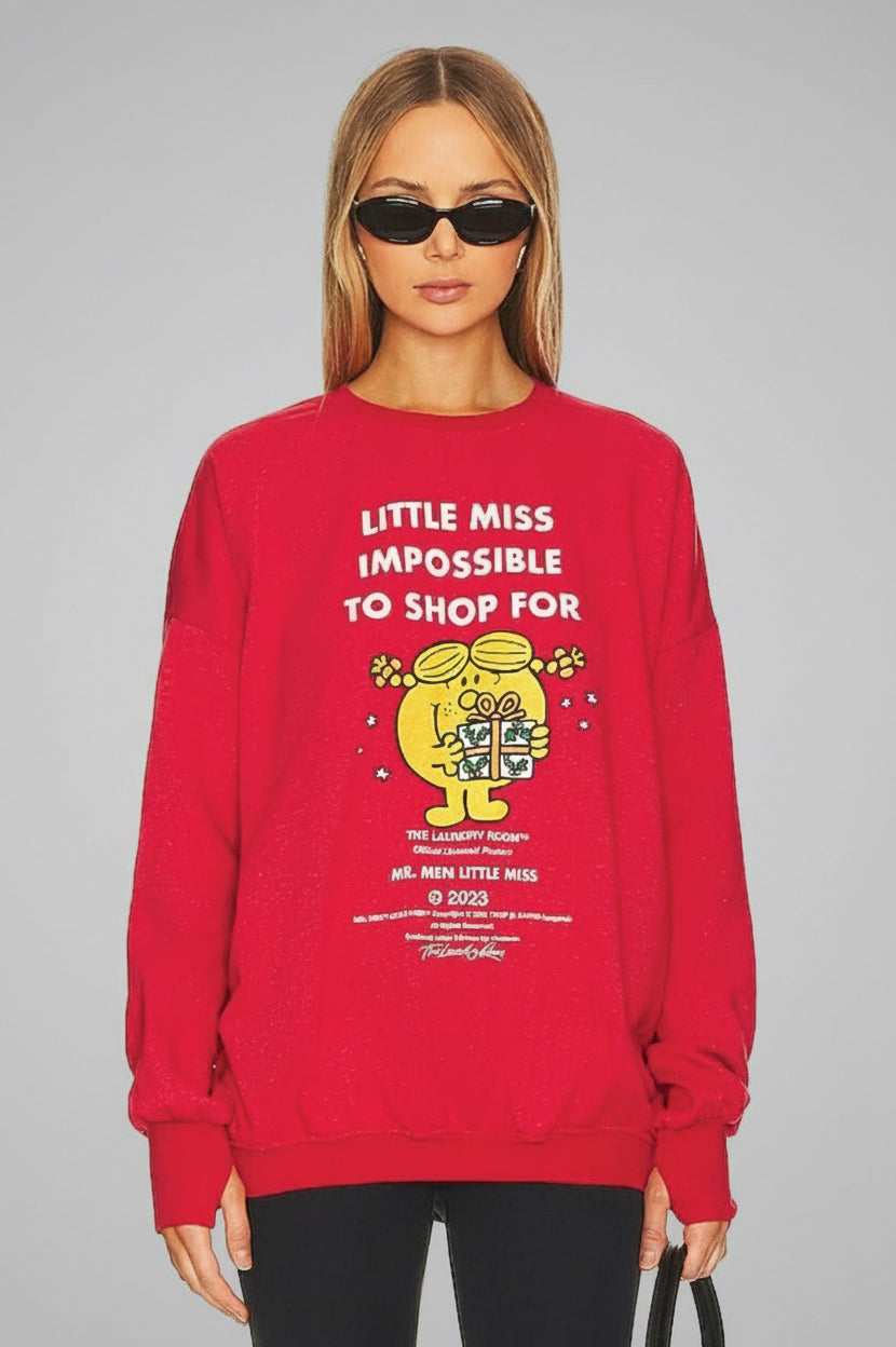 The Laundry Room Little Miss Impossible Christmas Jumper