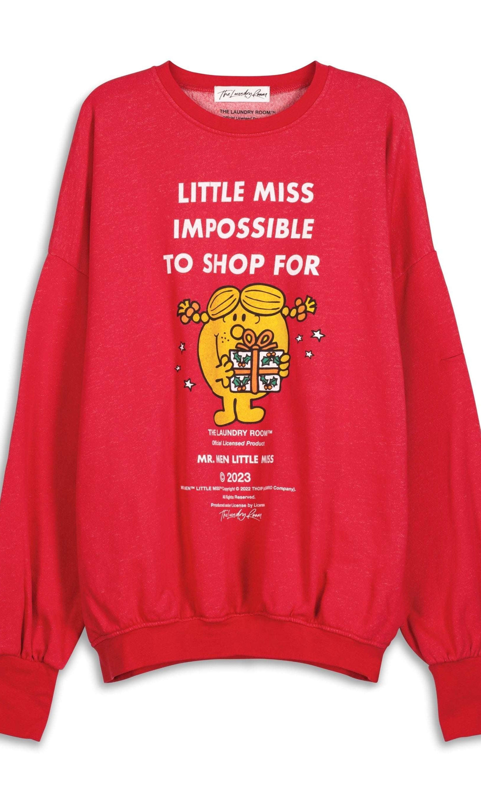 The Laundry Room Little Miss Impossible Christmas Jumper