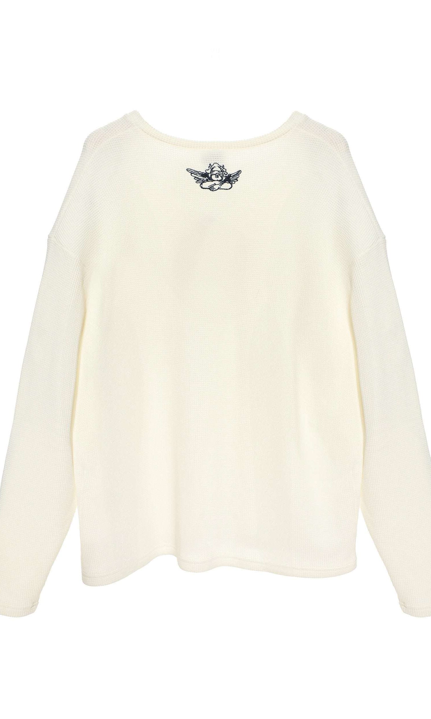 Boys Lie Heavenly Room Service PJ BF Thermal Long Sleeve Tee