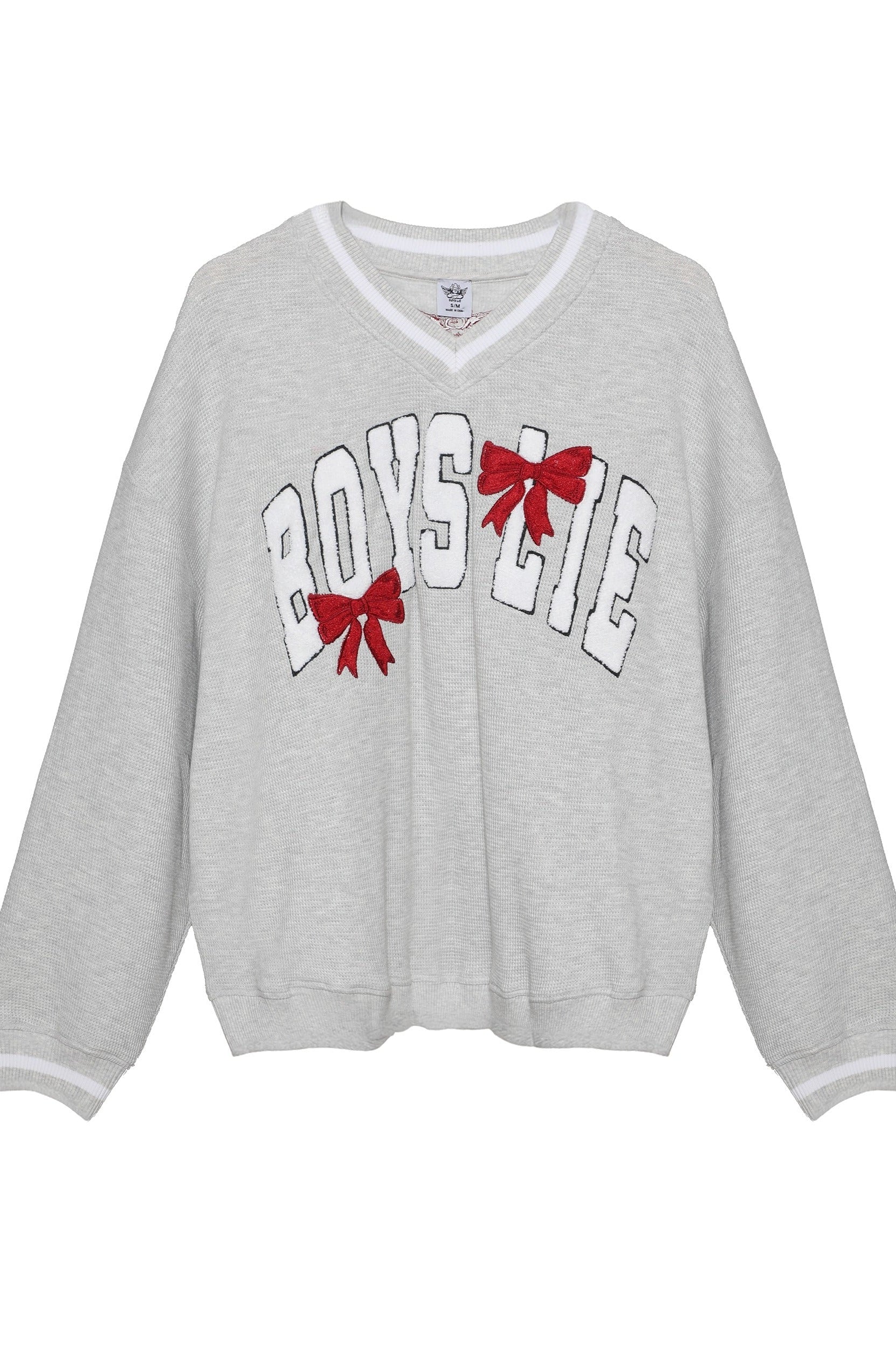 Boys Lie Wrap Me In a Bow Harley Sweater