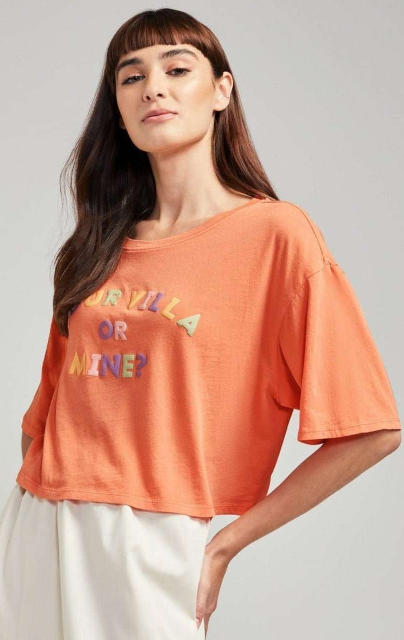 Shop Wildfox Wildfox Who's Villa Alhambra Tee T-Shirt for women – premium loungewear and festival fashion at Spoiled Brat