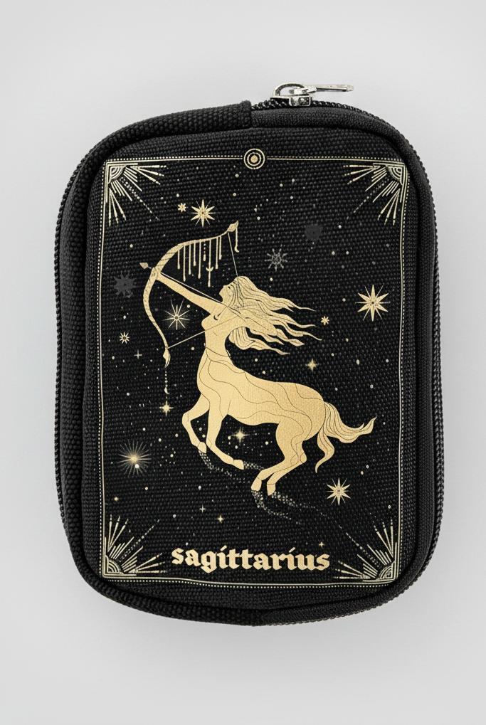 Shop Comeco INC Zodiac Sign Wristlet Purse Purse for women – premium loungewear and festival fashion at Spoiled Brat