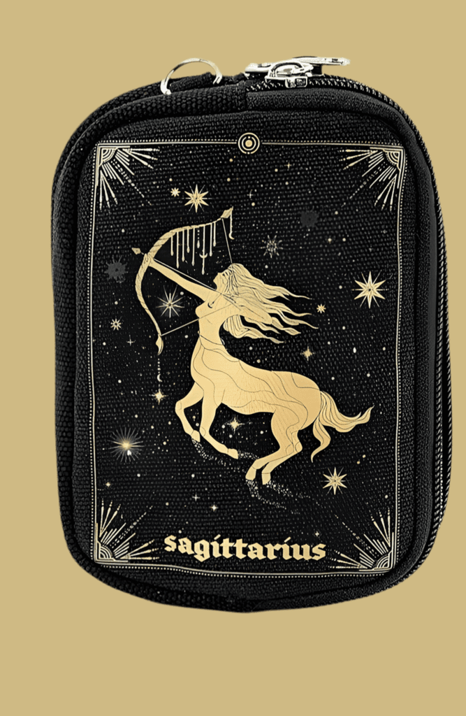 Shop Comeco INC Zodiac Sign Wristlet Purse Purse for women – premium loungewear and festival fashion at Spoiled Brat