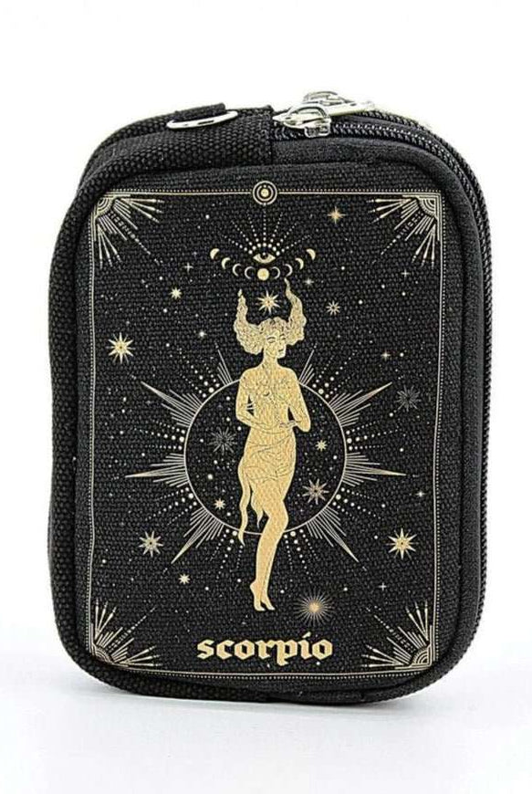Shop Comeco INC Zodiac Sign Wristlet Purse Purse for women – premium loungewear and festival fashion at Spoiled Brat