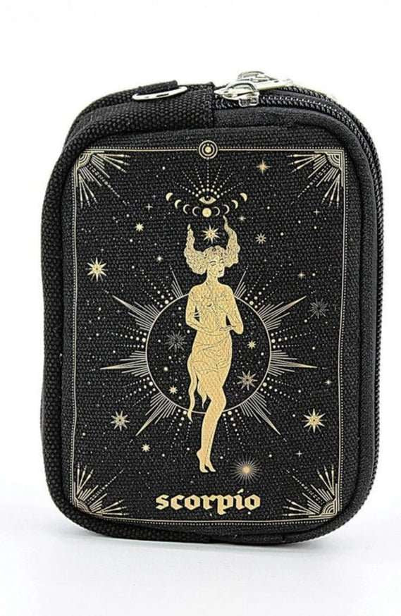 Shop Comeco INC Zodiac Sign Wristlet Purse Purse for women – premium loungewear and festival fashion at Spoiled Brat